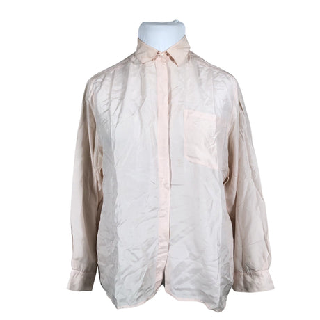 Unisex Stockmann Silk - Blouse, size 44 - Light pink ()