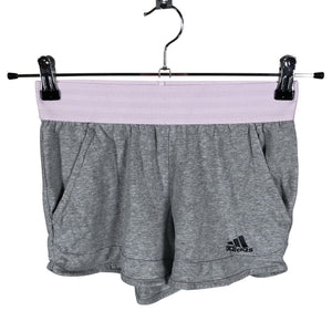 Unisex Adidas - Tricot shorts, size 158 - 164 - Gray (1)