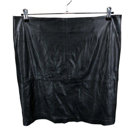 Unisex Comma - Leather skirt, size 44 - Black ()