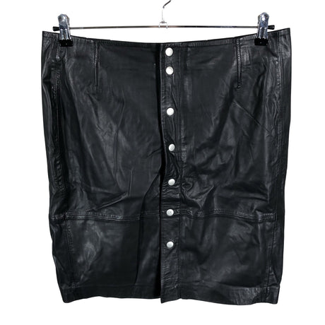 Unisex InWear - Leather skirt, size 44 - Black ()