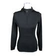 Unisex Adidas - Sports shirt, long sleeve, size 36 - Black ()