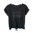 Unisex POMPdeLUX - T-shirt, size 110 - 116 - Black ()