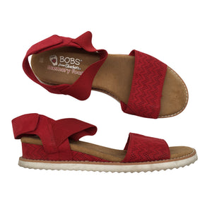 Unisex Skechers - Wedge sandals, size 40 - Red (1)