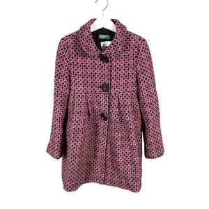 Unisex Benetton - Wool coat, size 122 - 128 - Pink (1)