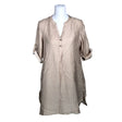 Unisex Cream - Dress, size 36 - Brown ()