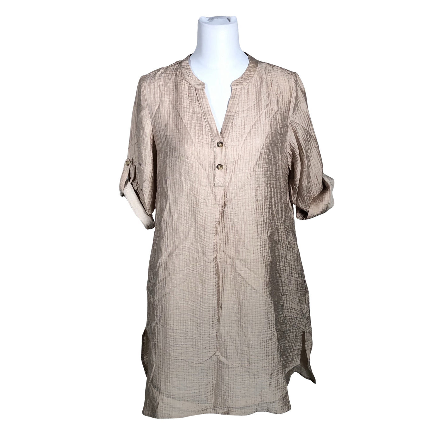 Unisex Cream - Dress, size 36 - Brown (1)