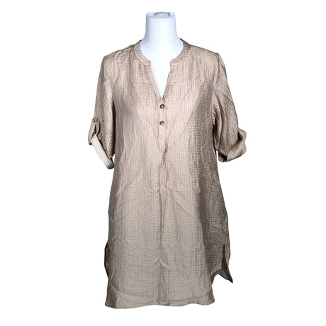 Unisex Cream - Dress, size 36 - Brown ()