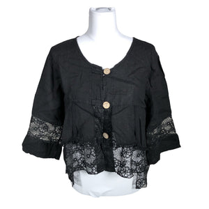 Unisex Bohemiana - Blouse, size 40 - Black (1)