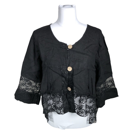 Unisex Bohemiana - Blouse, size 40 - Black ()