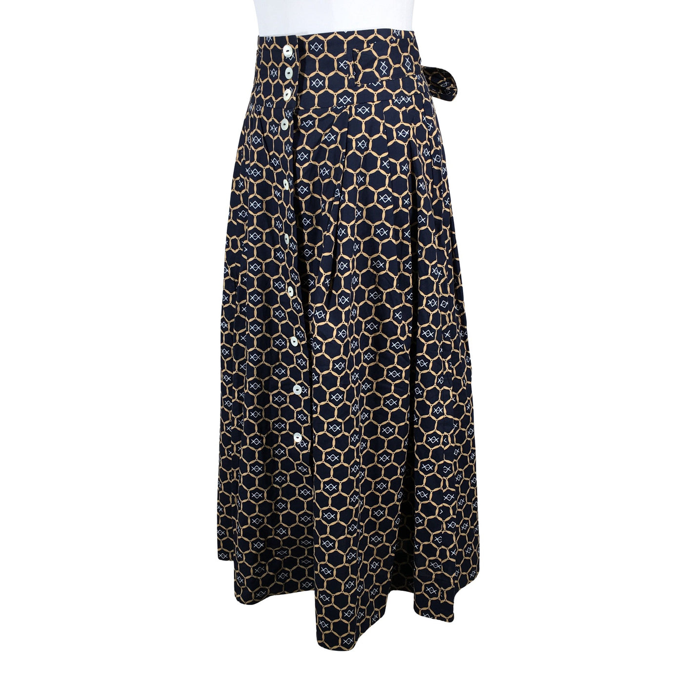 Unisex Andiata - Fabric skirt, size 38 - Blue (2)