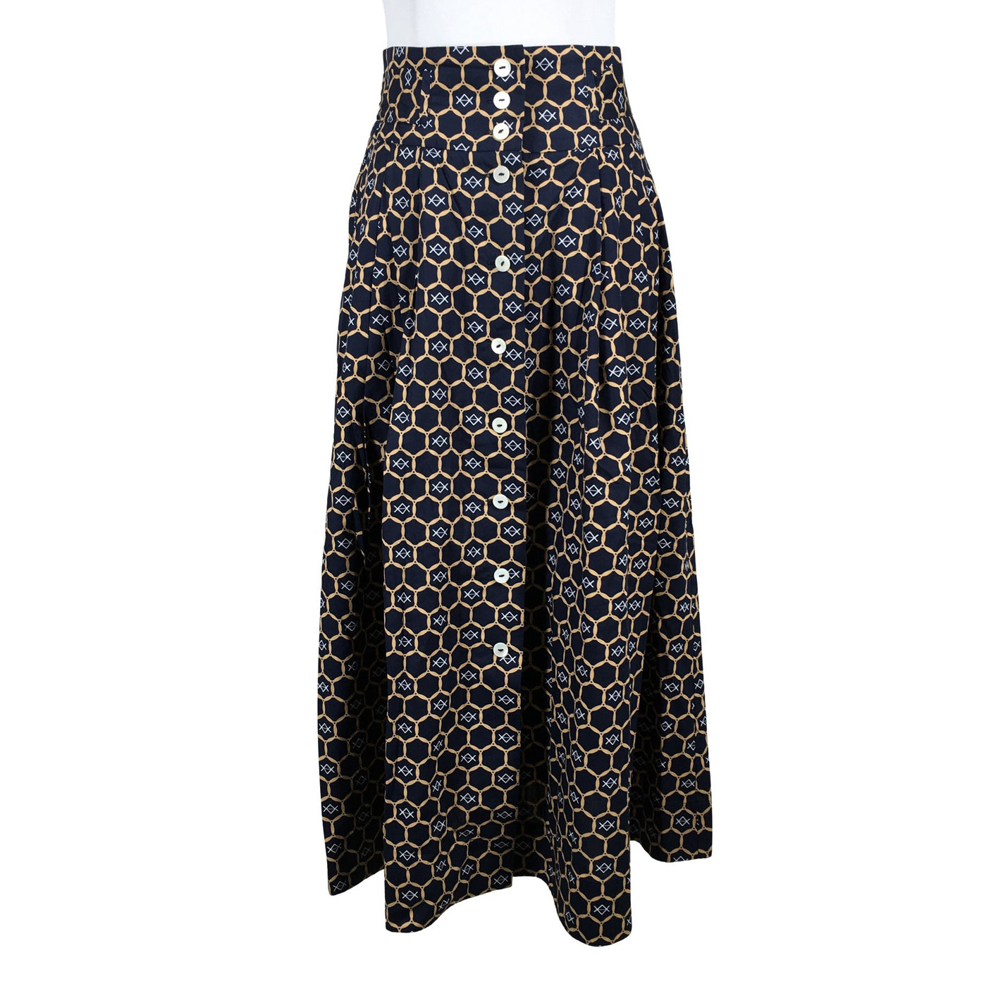 Unisex Andiata - Fabric skirt, size 38 - Blue (1)