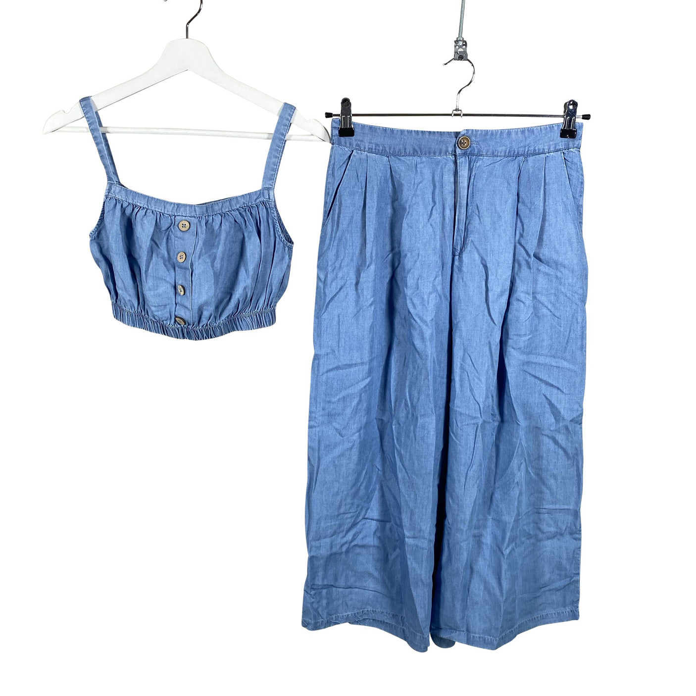Unisex Pink Woman - Top, size 36 - Light blue (1)