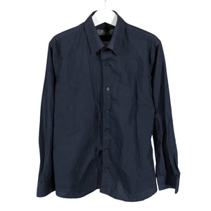 Unisex Mingel - Collared shirt, size 134 - 140 - Blue (1)