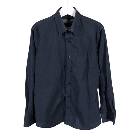 Unisex Mingel - Collared shirt, size 134 - 140 - Blue ()