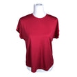 Unisex Soc - Sports shirt, short sleeve, size 36 - Red ()