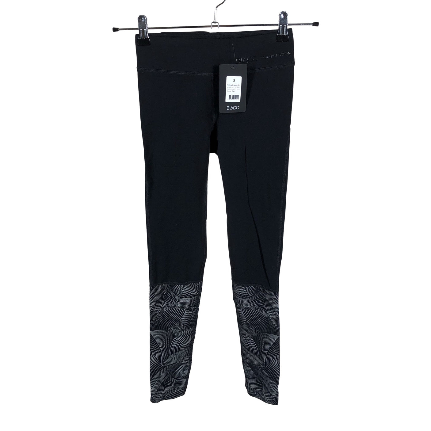Unisex Blacc - Sports tights, size 36 - Black (1)