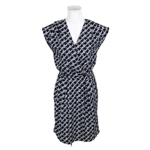 Unisex Ichi - Schiffon dress, size 36 - Blue (1)