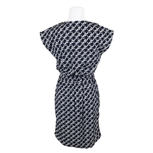 Unisex Ichi - Schiffon dress, size 36 - Blue (2)