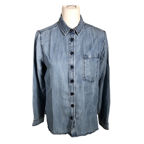 Unisex Marks&Spencer - Collared shirt, size 40 - Light blue ()