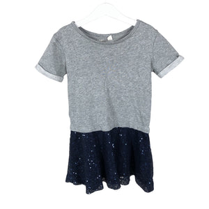 Unisex Gap - Sweatshirt dress, size 116 - 122 - Gray (1)