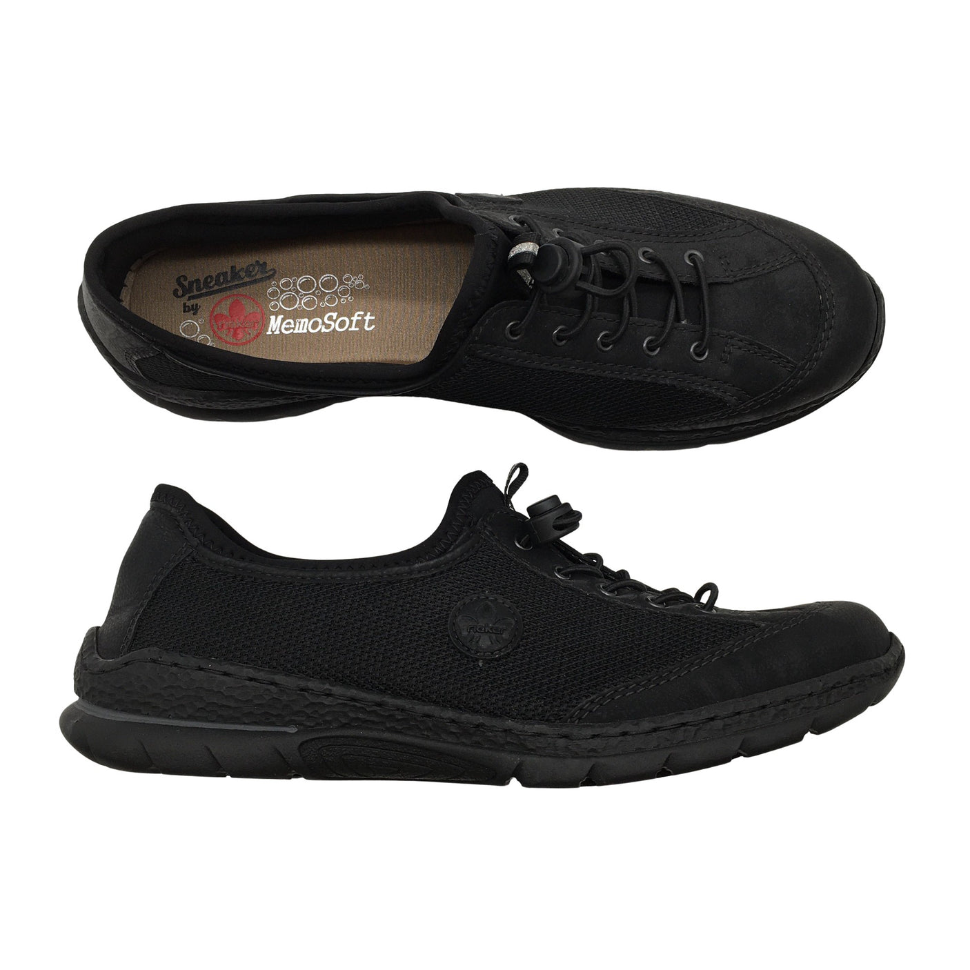 Unisex Rieker - Sneakers, size 43 - Black (1)