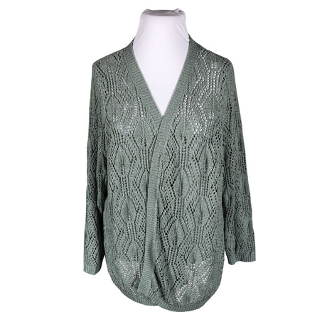 Unisex Zizzi - Cardigan, size 46 - Green ()