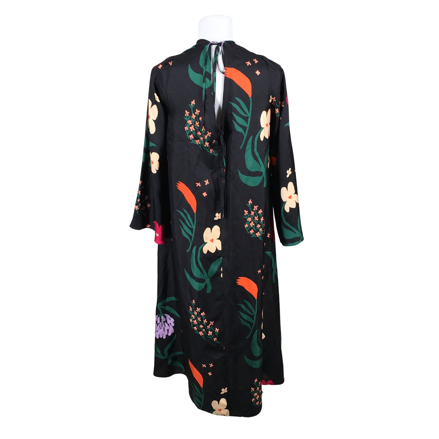 Unisex Marimekko - Schiffon dress, size 36 - Black (2)
