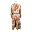 Unisex Marimekko - Schiffon dress, size 36 - Orange ()