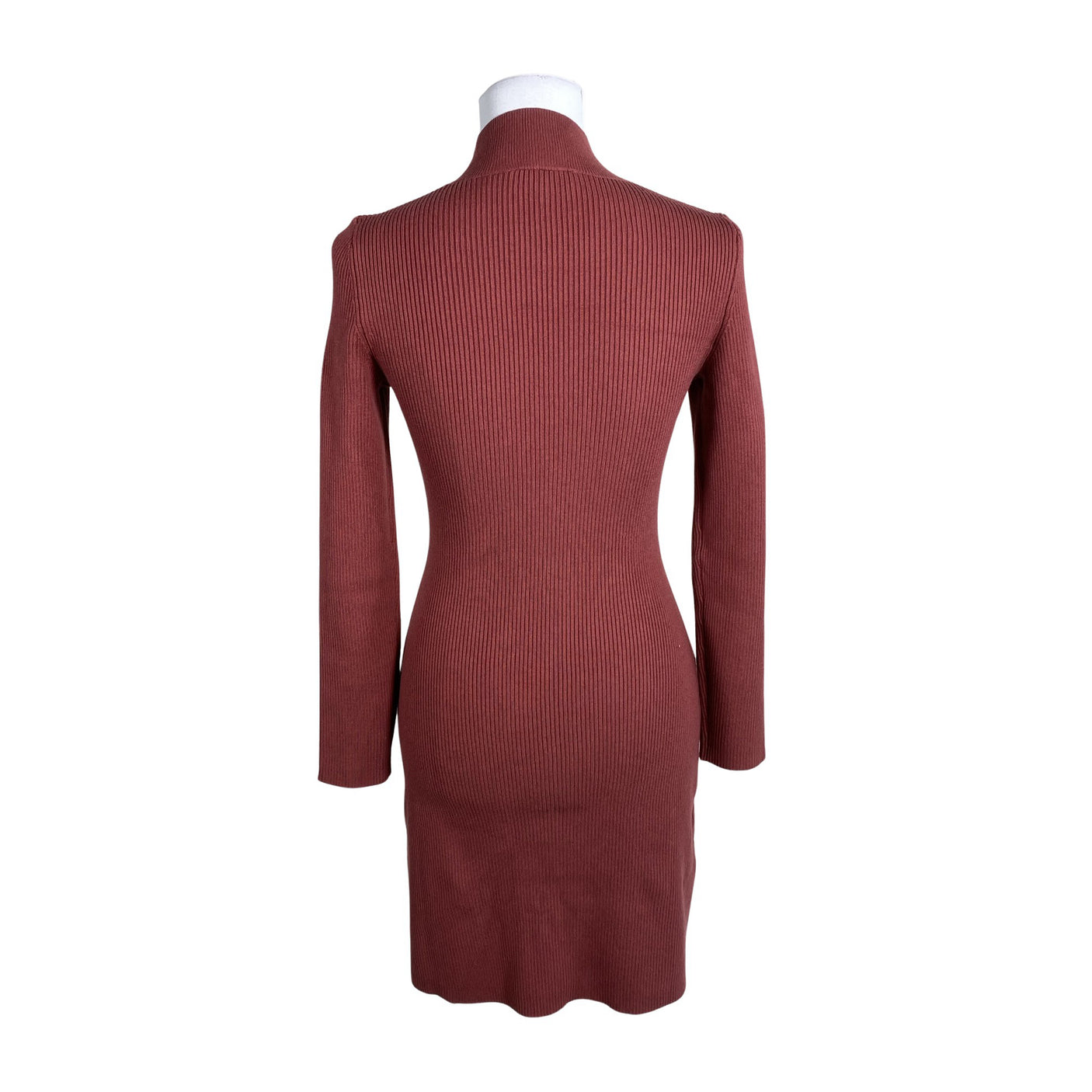 Unisex Sézane - Knit dress, size 38 - Red (2)