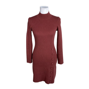 Unisex Sézane - Knit dress, size 38 - Red (1)
