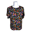 Unisex Papu - Short-sleeved blouse, size 34 - Black ()