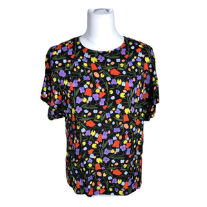 Unisex Papu - Short-sleeved blouse, size 34 - Black (1)