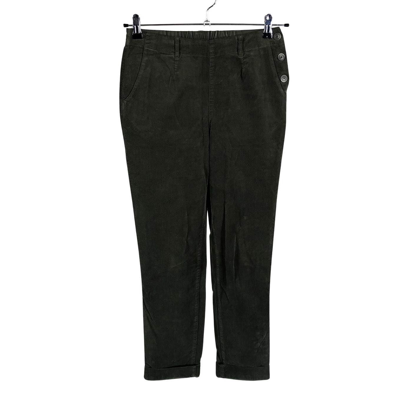 Unisex Seasalt Cornwall - Velvet pants, size 36 - Green (1)