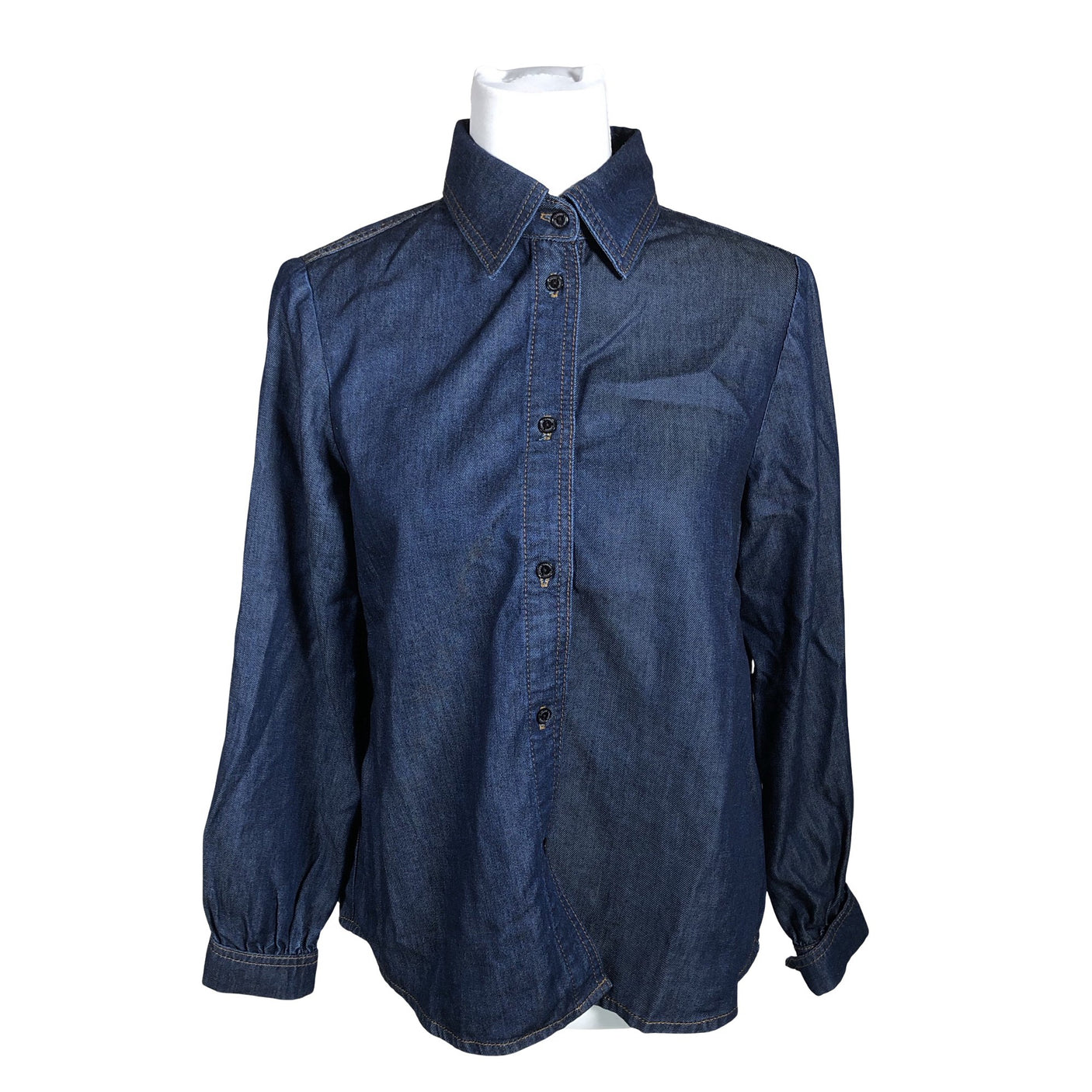 Unisex Lanius - Denim shirt, size 36 - Blue (1)