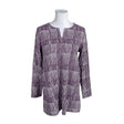 Unisex Nanso - Tricot tunic, size 40 - Violet ()