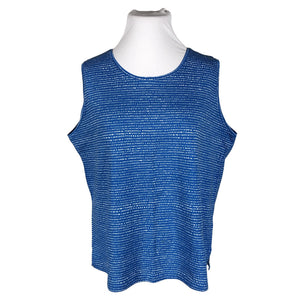 Unisex Nanso - Tricot tank top, size 46 - Blue (1)