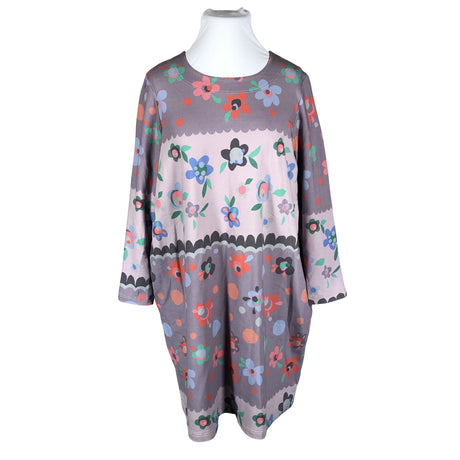 Unisex Virkkukoukkunen - Tricot tunic, size 44 - Violet ()
