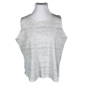 Unisex Nanso - Tricot tank top, size 46 - White (1)