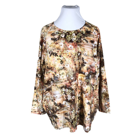 Unisex Versonpuoti - Tricot tunic, size 46 - Brown ()