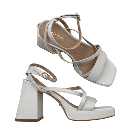 Unisex Guess - Wedge sandals, size 36 - White ()