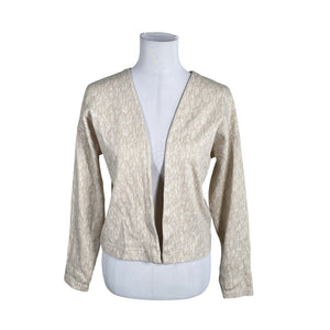 Unisex NOSH - Sweat jacket, size 36 - Beige (1)