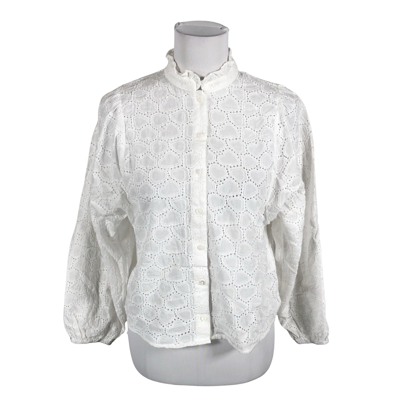 Unisex A-view - Blouse, size 36 - White (1)