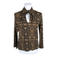 Unisex Marks&Spencer - Tricot shirt, size 38 - Brown ()