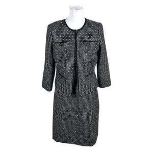 Unisex Tahari Arthur S.Levine - Suit set, size 38 - Black (1)