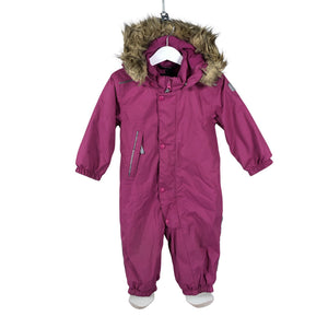 Unisex Reimatec - Winter overall, size 74 - 80 - Pink (1)