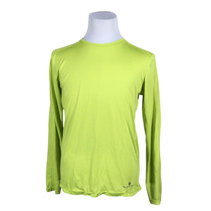 Unisex Ronhill - Sports shirt, long sleeve, size M - Yellow (1)