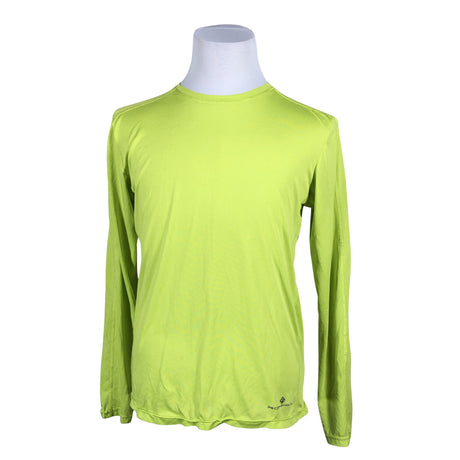 Unisex Ronhill - Sports shirt, long sleeve, size M - Yellow ()