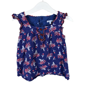 Unisex Jacadi - Top, size 104 - 110 - Blue (1)