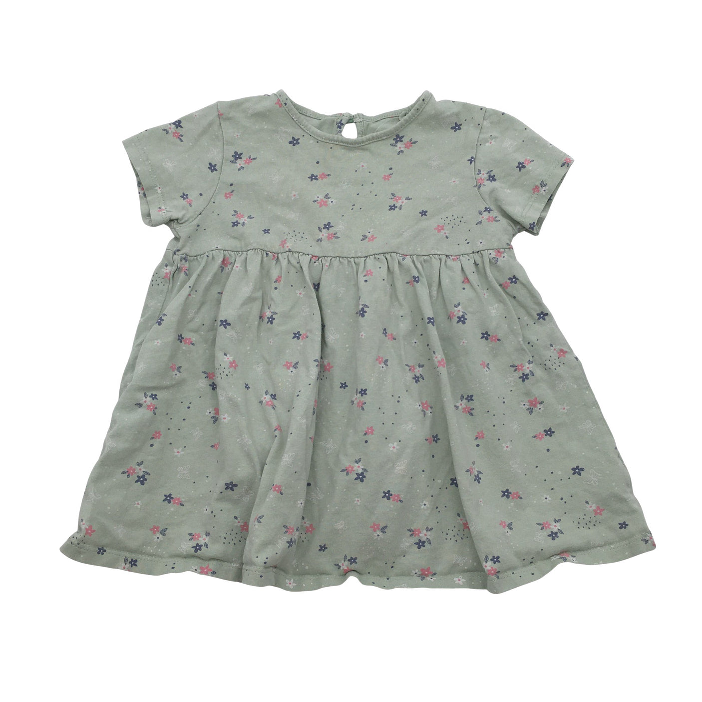 Unisex Baby Go - Tricot dress, size 86 - 92 - Green (1)