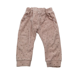 Unisex Name It - Sweatpants, size 74 - 80 - Light pink (1)